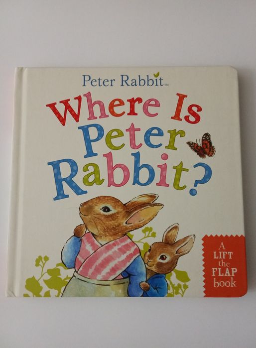 Книга на англійській мові Where is Peter Rabbit?: Lift-the-Flap Book