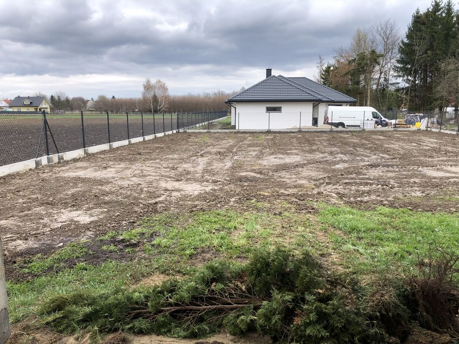 Usługi glebogryzarką