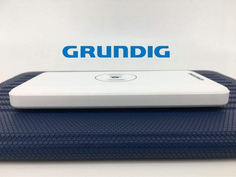Повербанк Powerbank Grundig 8000 mAh безпроводная зарядка оригинал