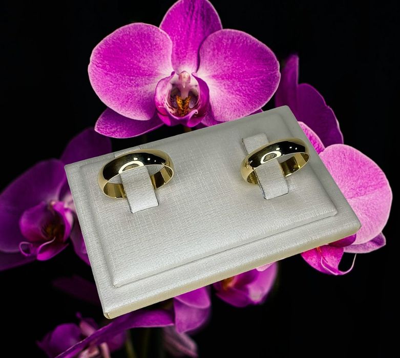 Ponadczasowe Złote Obrączki Ślubne