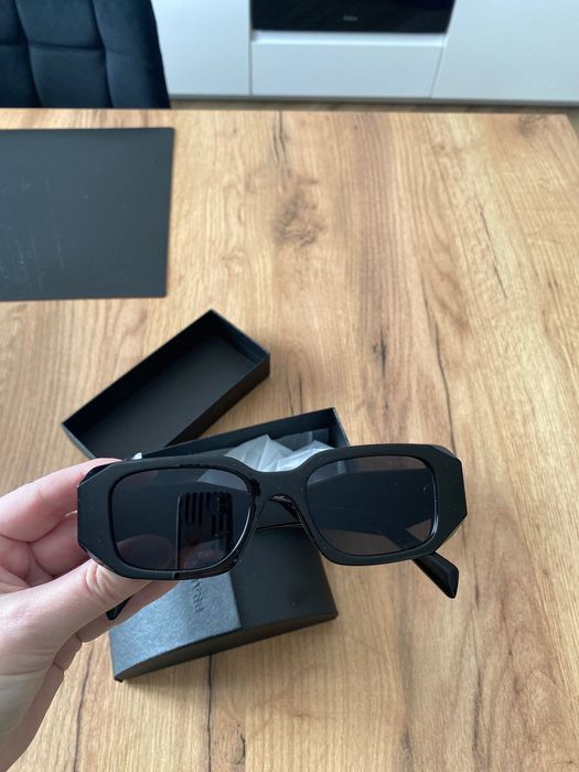 Okulary unisex, czarne