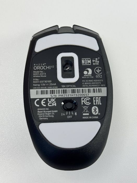 Бездротова ігрова миша Razer Orochi V2 Black (RZ01-03730100-R3G1)