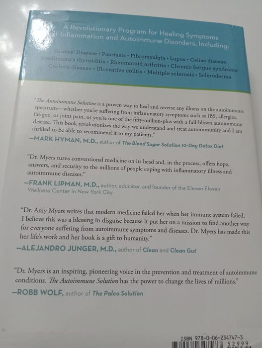 The Autoimmune Solution - Dr. Myers