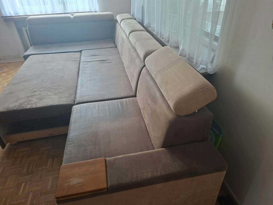 Narożnik z funkcją spania – 350 × 180 cm