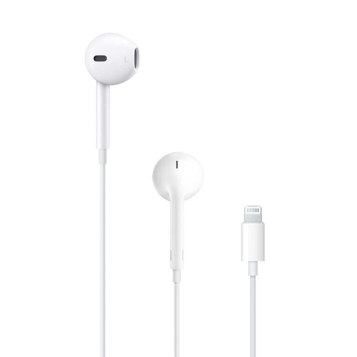 Słuchawki douszne przewodowe do lightning do iphone xs xr 11 12 13 14 pro max