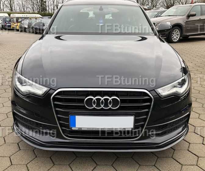 Spoiler zderzaka przód Audi A6 C7 2011- 2014 Sline TFB TUNING