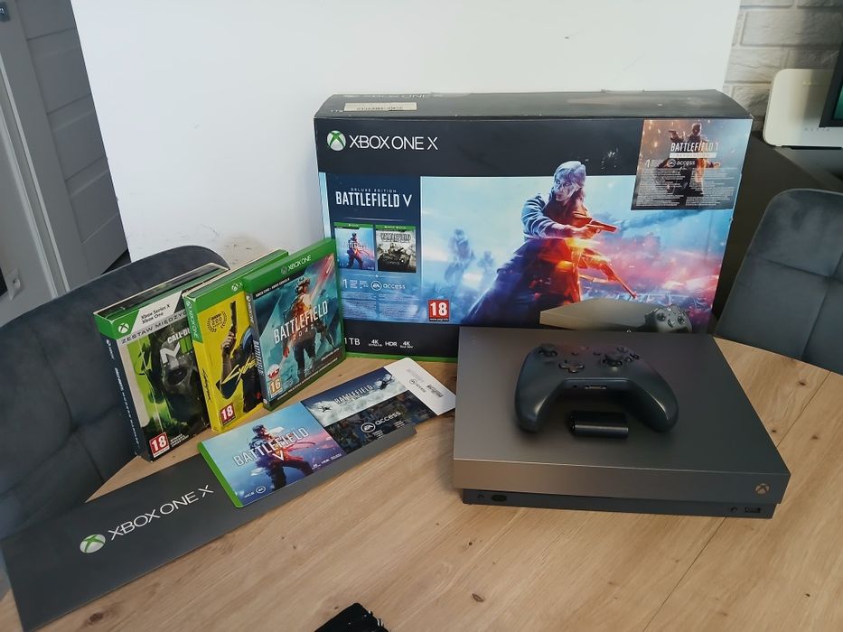 Xbox One X Edycja Kolekcjonerska Gold Rush 1TB