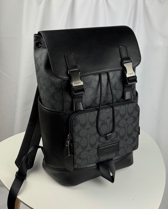 Чоловічий рюкзак Coach шкіряний