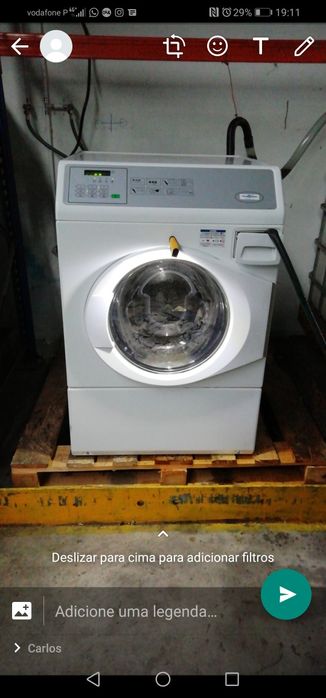 MÁQUINA lavar roupa INDUSTRIAL Self service