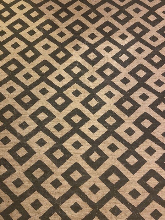 Tapete rectangular com padrão