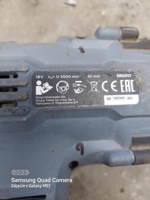 Wyżynarka i piła szablasta Graphite akumulatorowe 18v