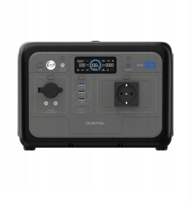 Портативна Станція Живлення OUKITEL P800E 800W 512Wh,  для котла!