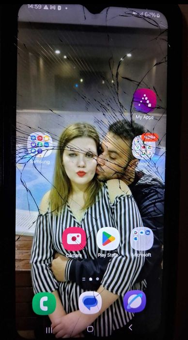Samsung a 14 5 g vidro partido