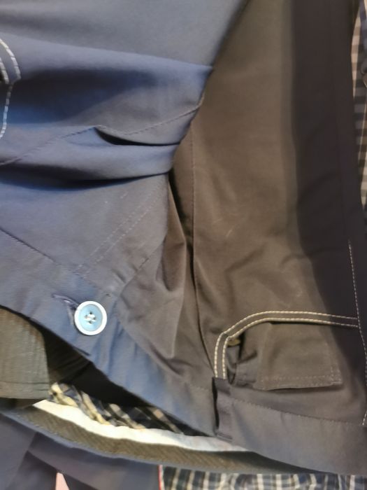 Garnitur Męski Lansier sportowy bardzo ładny rozmiar 60 granat.