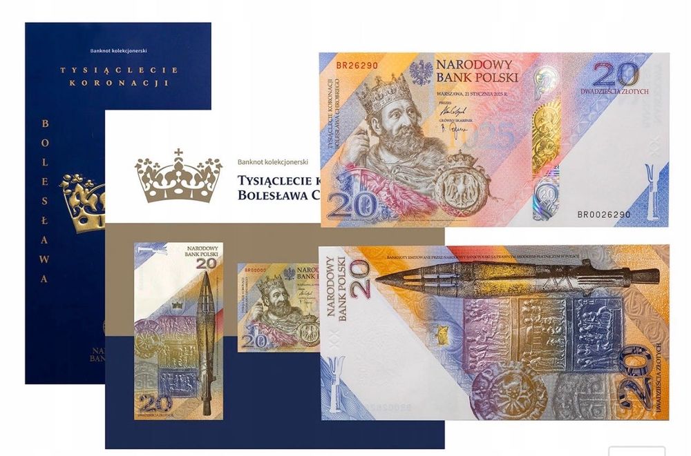 20zł Tysiąclecie Koronacji Bolesława Chrobrego NISKI Numer 2363