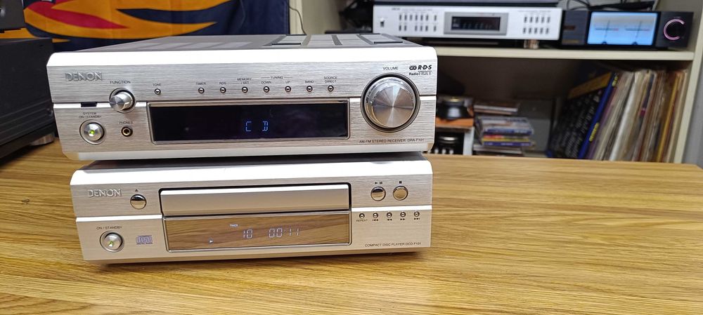Миди система Denon DRA-F 101 +Denon DCD-F101