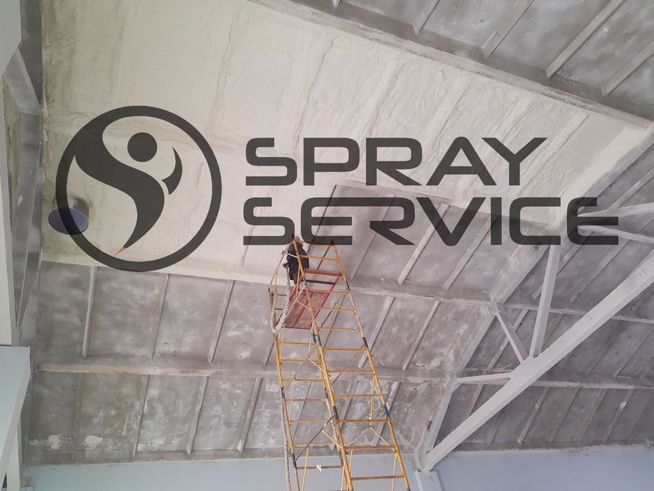 Утеплення / утепление пінополіуретаном ППУ. Теплоізоляція БЕЗ СТИКІВ