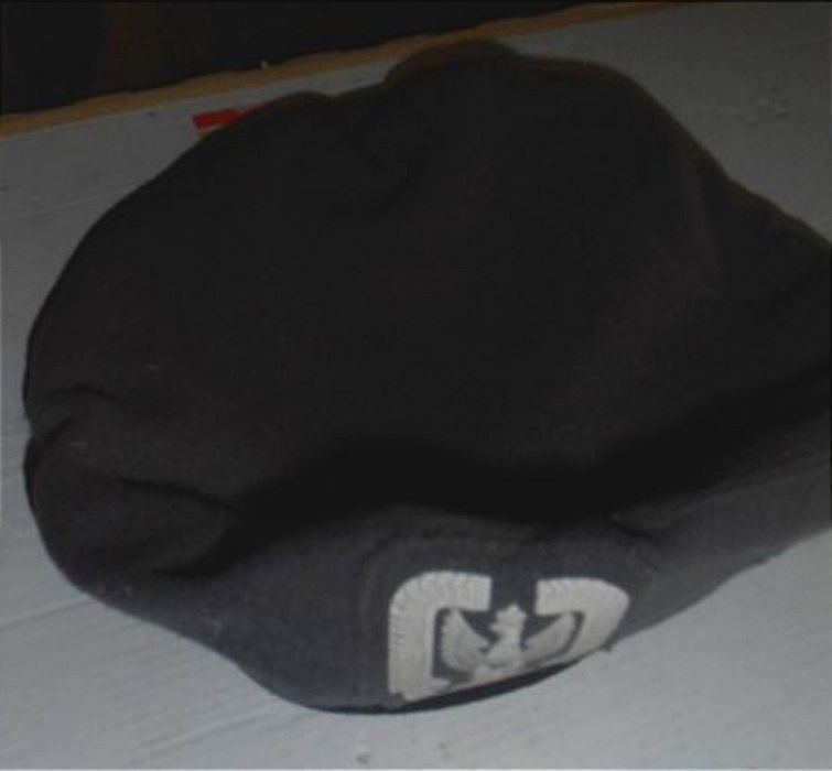 Beret wojskowy czołgisty 1960.