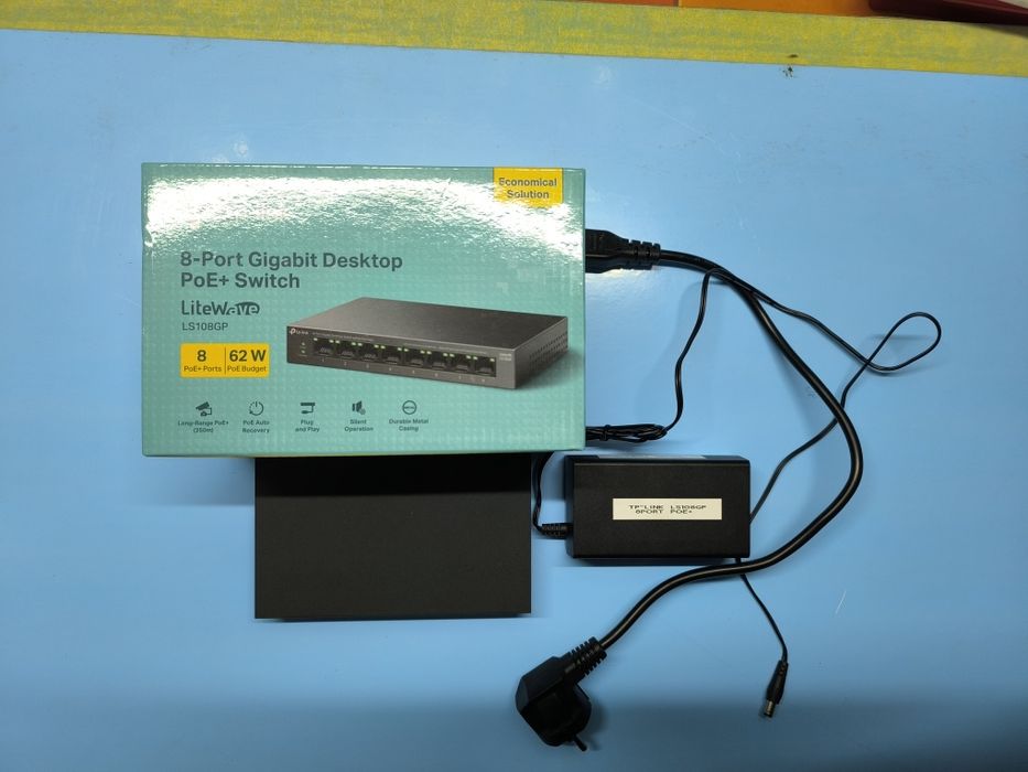Switch Poe 8 portas TP-LINK