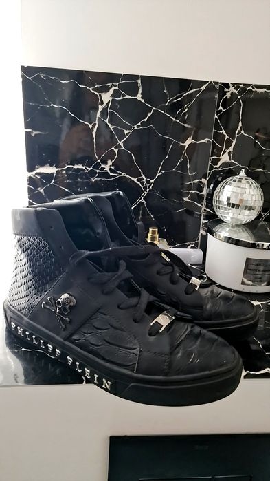 Czarne buty Philipp pleyn