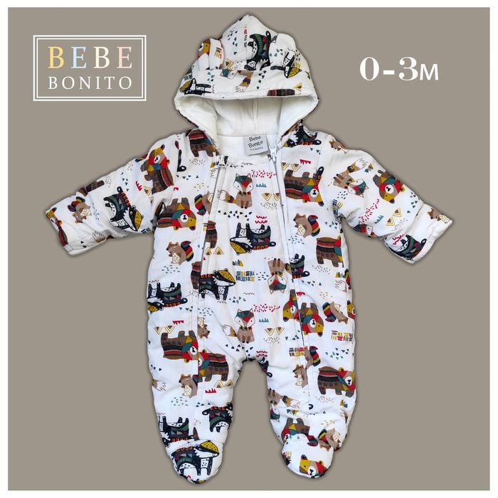 Детский демисезонный комбинезон Bebe Bonito 0-3м