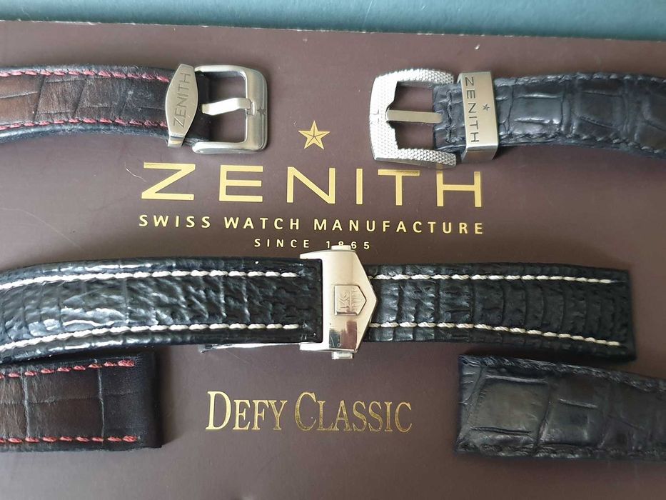 Zenith Defy Tag Heuer Monaco Paski Zamiana Hamilton Union Diver Monza Vulcain Universal Omega Oris Ball Pilot Seiko
