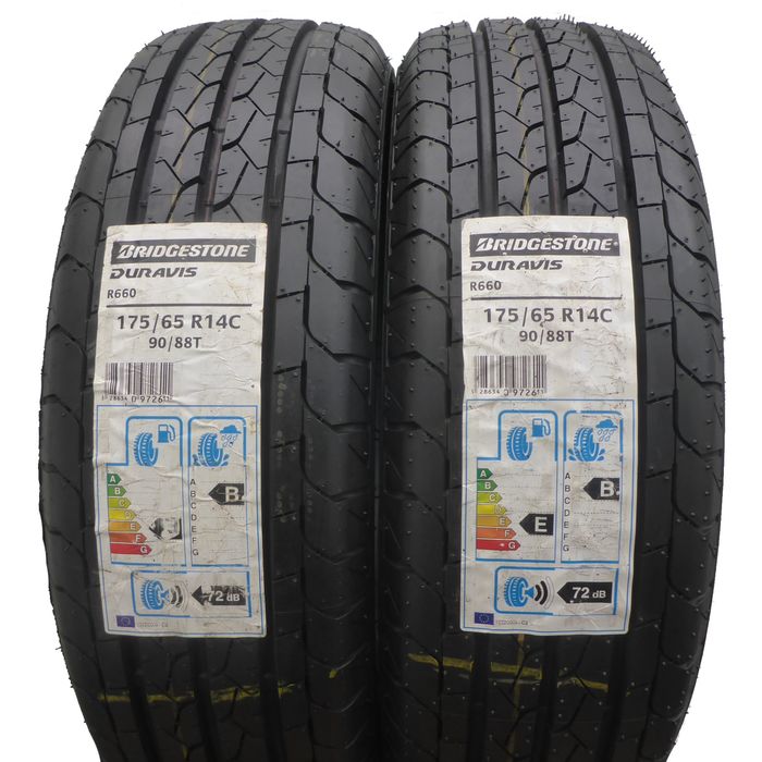 175/65/14C Bridgestone 175/65R14C Duravis R660 Lato 2017 Nieużywane