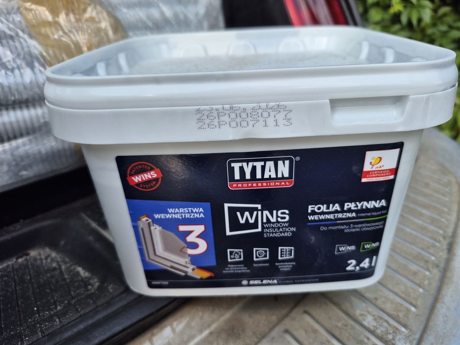 Folia w płynie Tytan wewnątrz