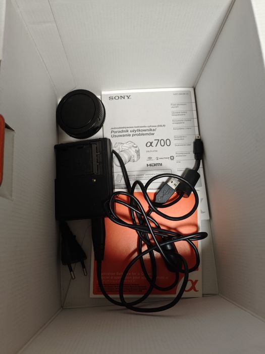 Lustrzanka SONY a700 alfa 700 rokkor