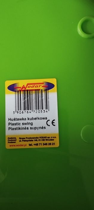 Huśtawka kubełkowa