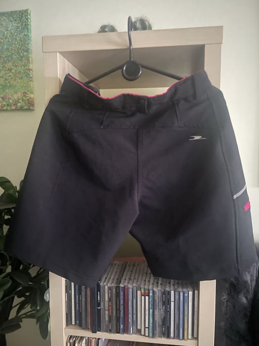 Spodenki softshell czarne Crane S z metki