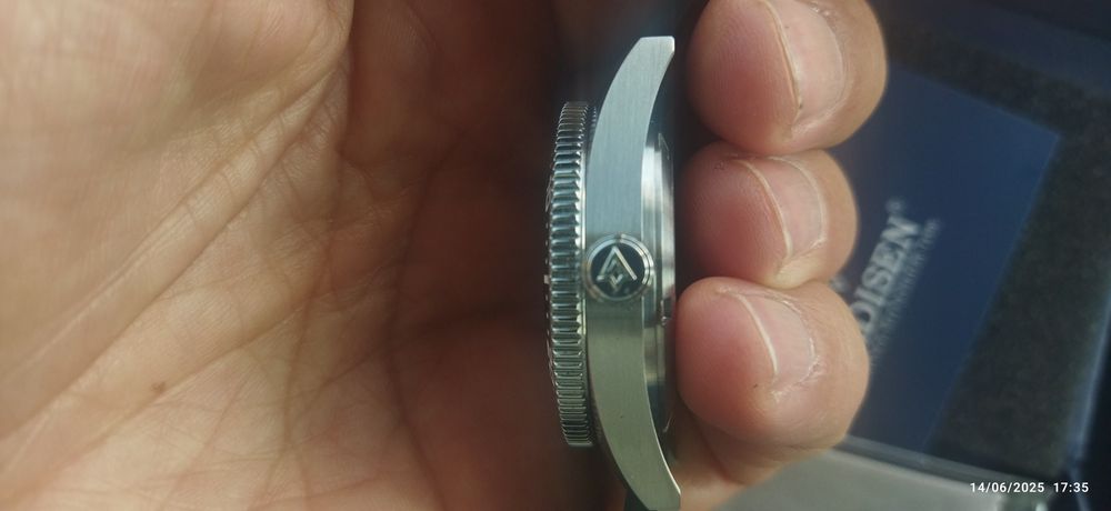 Relógio de mergulho diver "homage" seiko 62mas, da marca cadisen