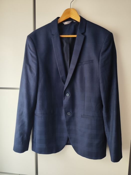 Marynarka męska w kratkę Zara r. 52 L