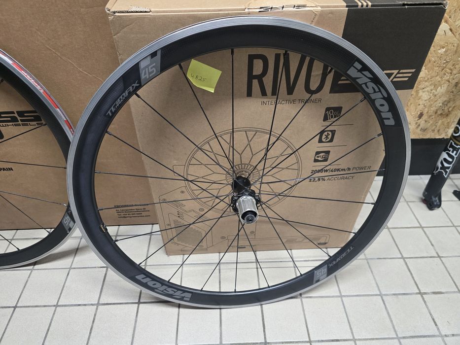 Rodas de carbono vision trimax 45 de calco