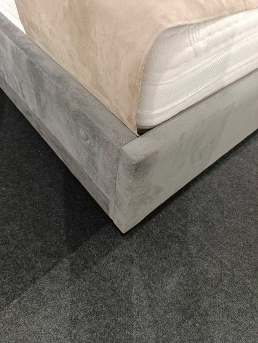OUTLET Łóżko Parys 160x200 z pojemnikiem na pościel