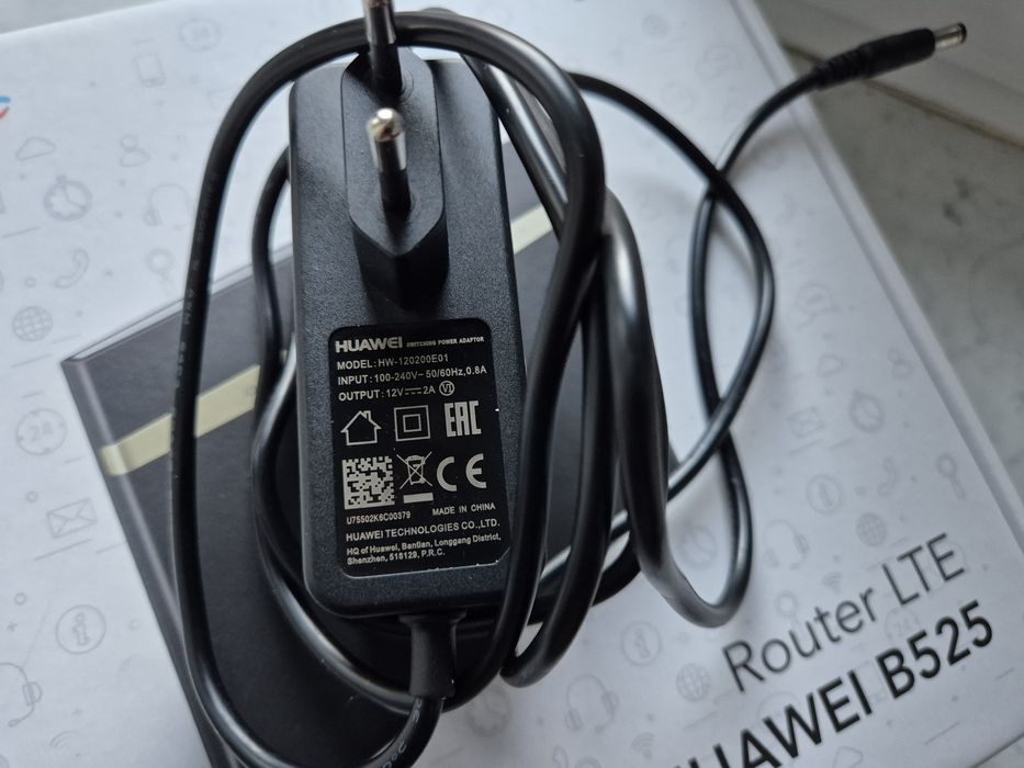 Nowy! Tanio!!! Zasilacz model HW-120200E01 do routera HUAWEI B525 ORYGINAŁ!