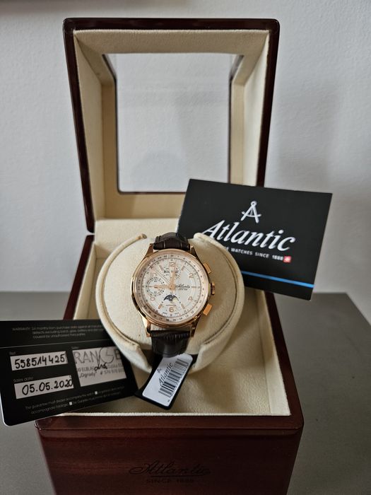 Atlantic Worldmaster Moonphase Limited Edition,NOWY !