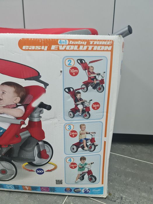 Triciclo evolutivo Feber 4 em 1