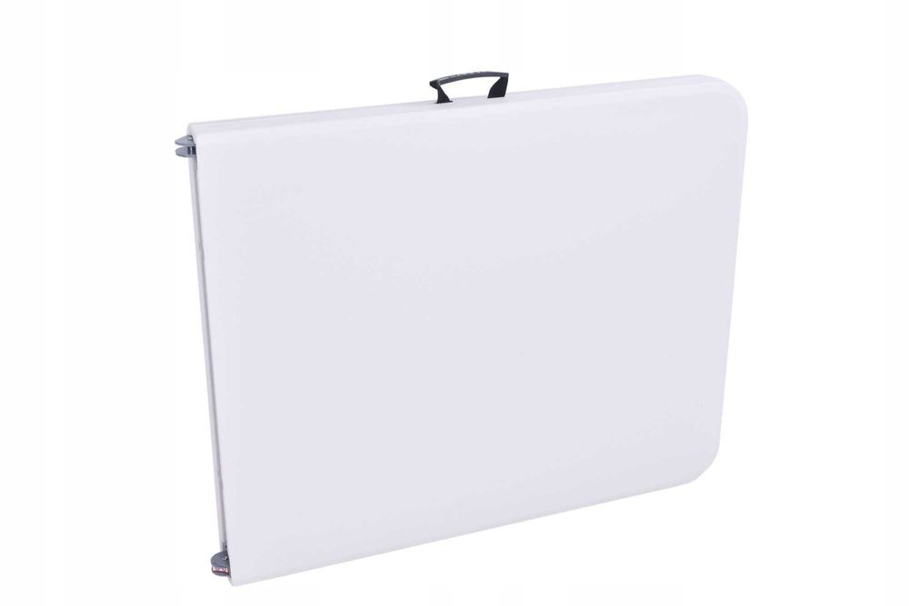 Stół cateringowy bankietowy RICO składany w walizkę - 152 cm biały