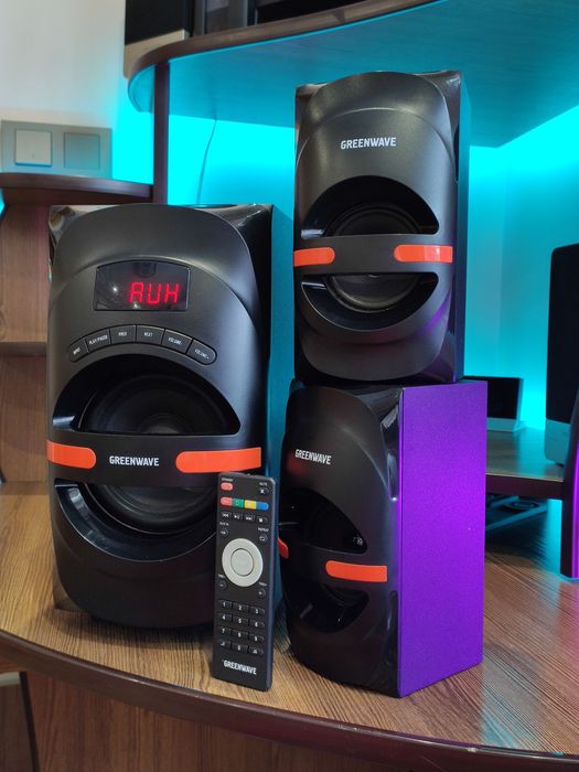 Акустична система Greenwave SA-365 мультимедіа аудіо колонки сабуфер