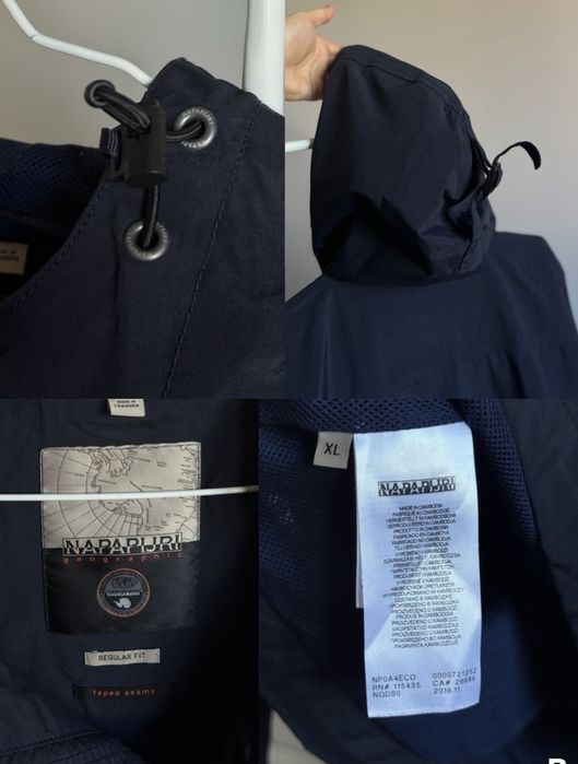 Анорак XL Napapijri Rainforest Anorak Jacket курточка