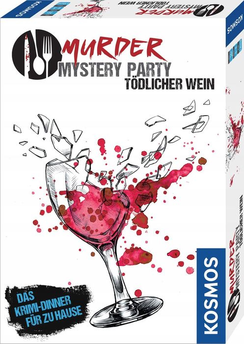 outlet gra imprezowa kryminalna kosmos murder mystery party 6-8 osób +16