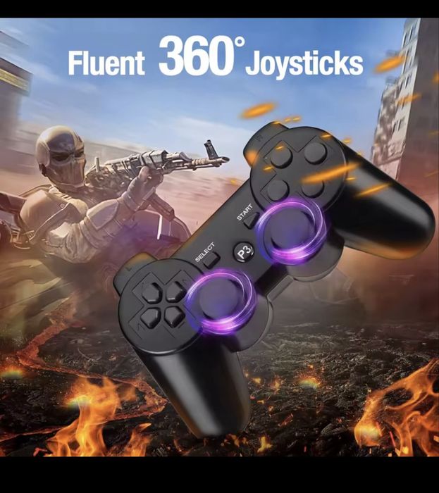 Бездротовий геймпад для PS3 / Bluetooth джойстик SIXAXIS