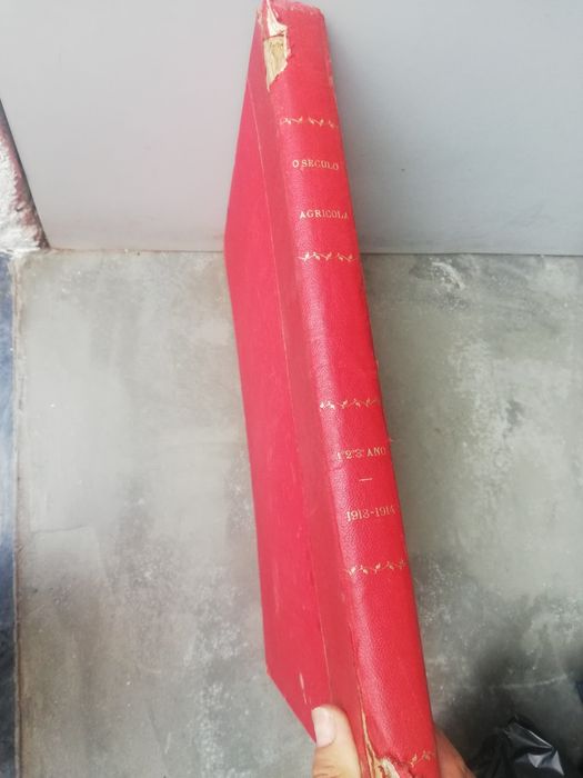 Livro O Século Agrícola, 1913. 1914