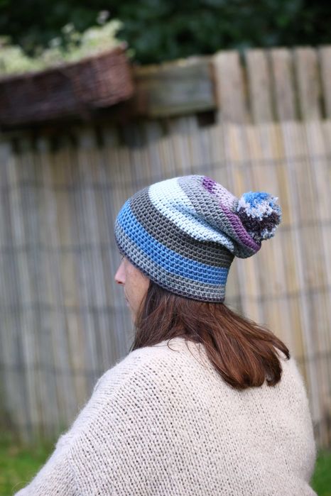 Czapka handmade kolorowa