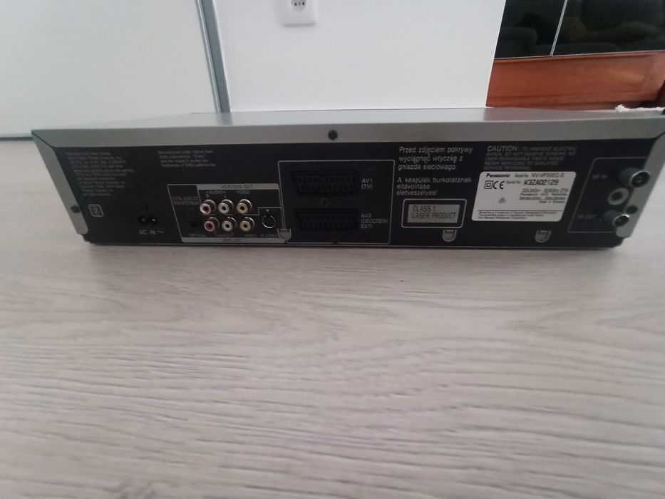Leitor de DVD e VHS