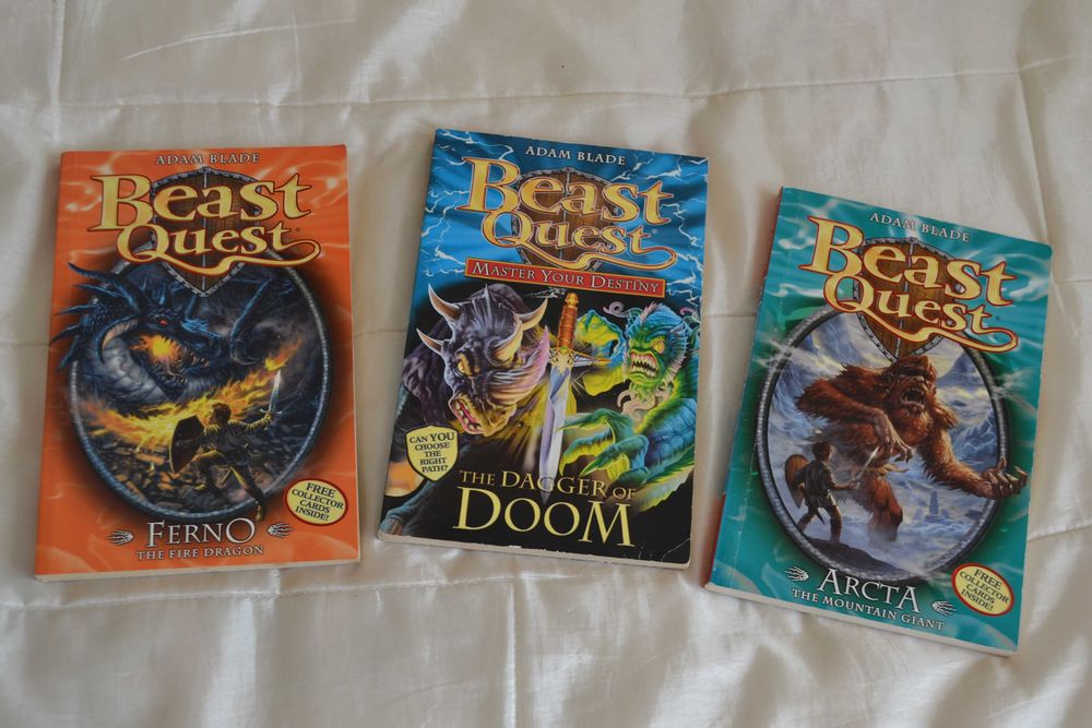 Beast Quest 3 książki z serii