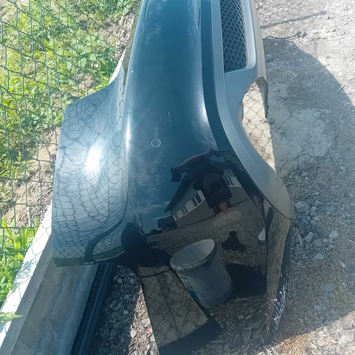Zderzak Tył AUDI A5 8T COUPE 3-drzwi LY9B czarny  S-LINE PDC