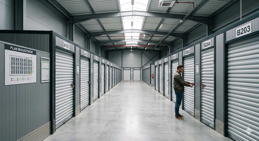 Self-Storage, Garaż, Magazyn, Komórka Lokatorska, Wynajem Powierzchni Miejsce na Twoje Rzeczy