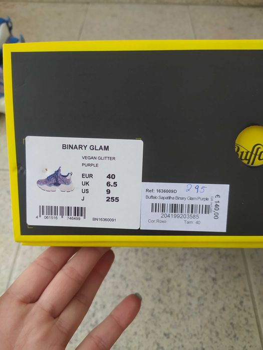 Sapatilhas Buffalo Binary Glam